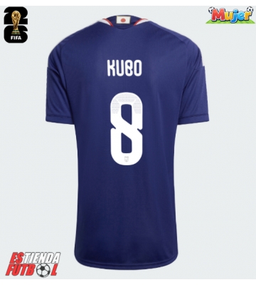 Japón Takefusa Kubo #8 Primera Equipación Mujer Mundial 2026 Manga Corta